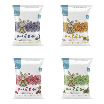 Pack 4 Snack Saludable Puffs Kuna Foods 10gr