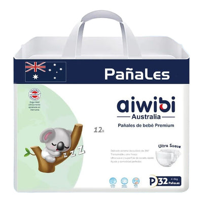 Pañales Premium Aiwibi Ultra Suave P Pequeño