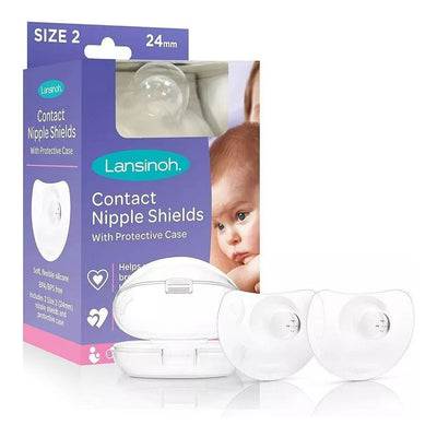 Pack 2 Pezoneras Protectores Maternos Lansinoh 24 Mm