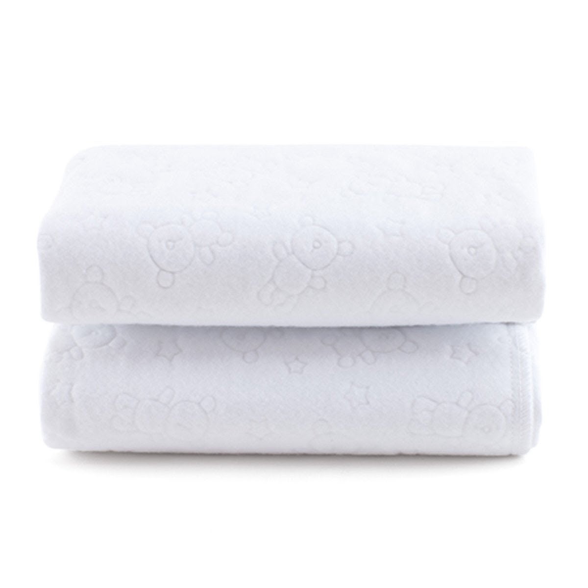 Mudadores Impermeables  2unid Blanco Bebé Bambino