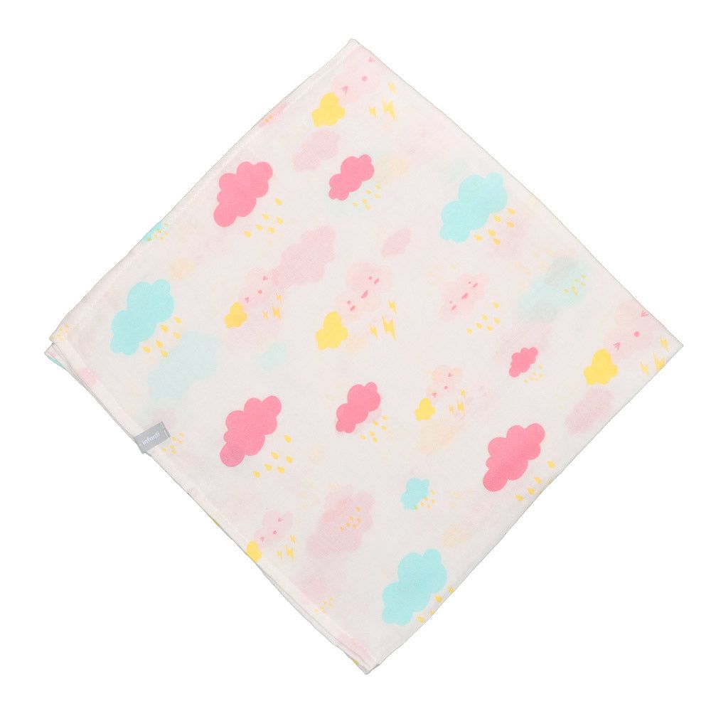 Pack 3 Tutos Infanti Algodón Muselina 75x75cm Rosa