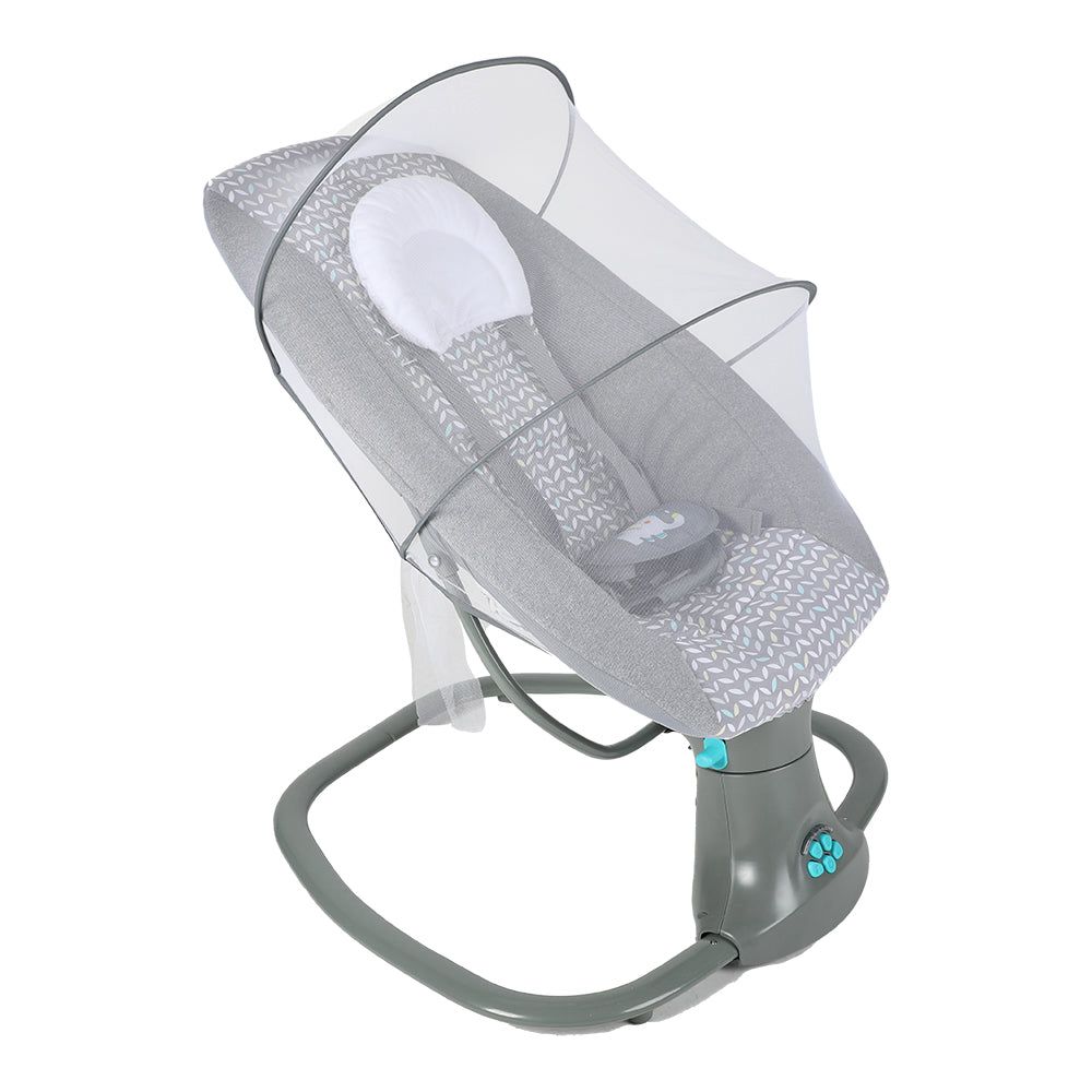 Silla Mecedora Para Bebé Infanti Nido 3 En 1 Deluxe Gris