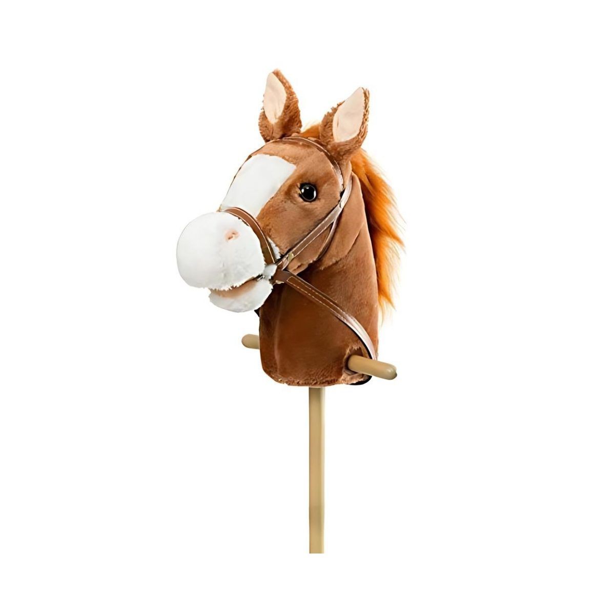 Caballito De Palo Felpa Con Manillas Ruedas Y Sonidos Reales