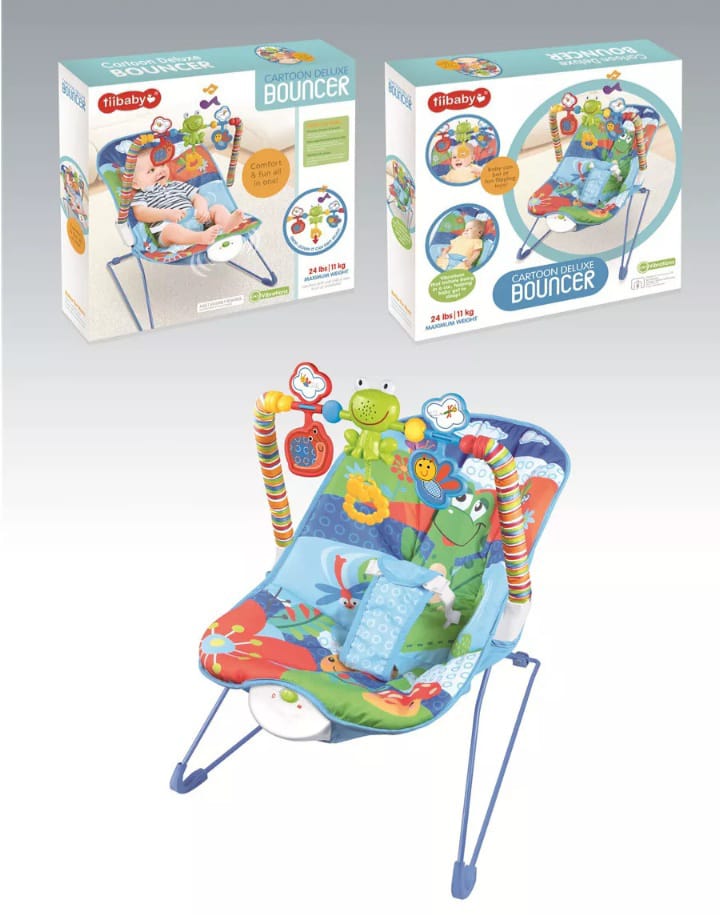 Mecedora Silla Musical Vibración Para Bebés