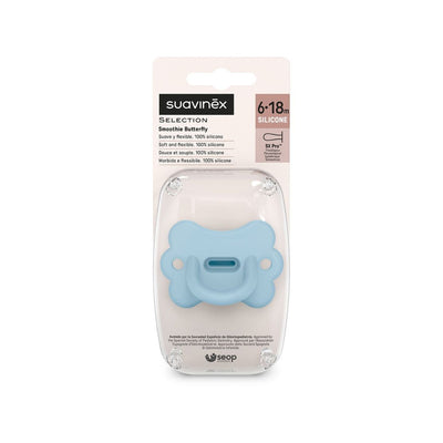 Chupete Suavinex Todo Silicona Butterfly 6-18 meses