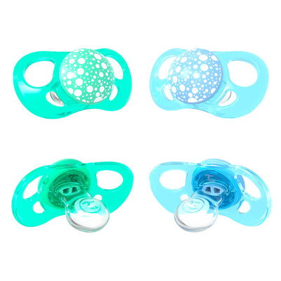 Chupetes Twistshake 0-6 M 2 Und Azul/verde