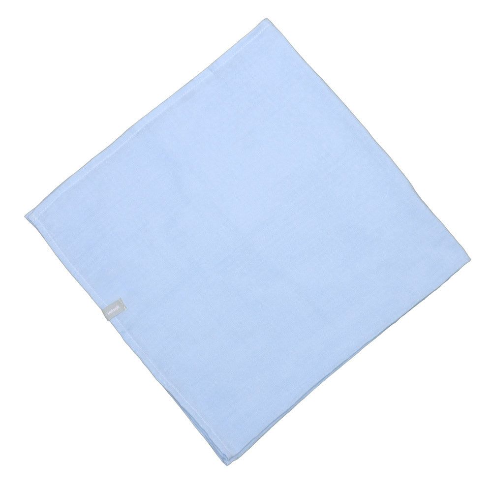 Pack 3 Tutos Infanti Algodón Muselina 75x75cm Celeste