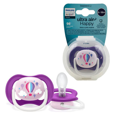 Chupete Globo Ultra Air Happy 6-18 M