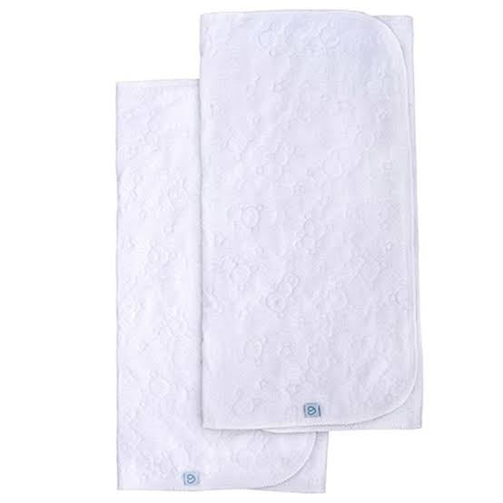 Mudadores Impermeables  2unid Blanco Bebé Bambino