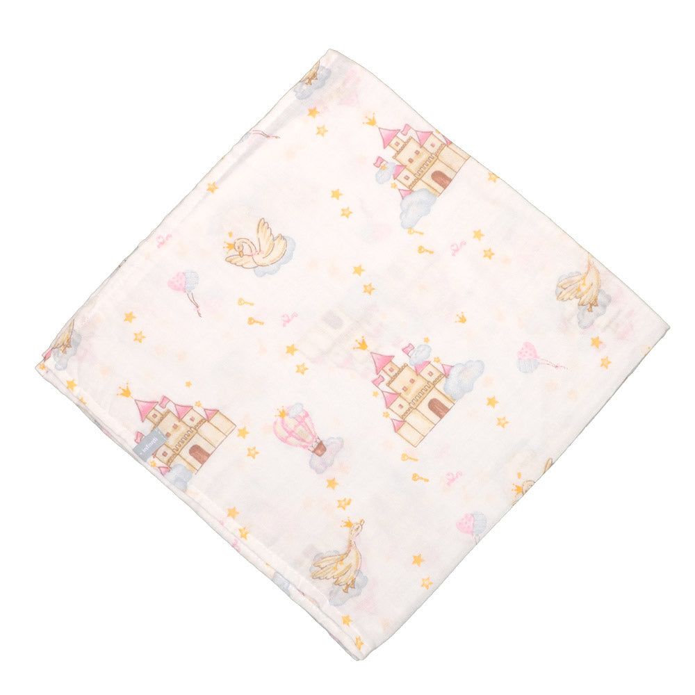 Pack 3 Tutos Infanti Algodón Muselina 75x75cm Rosa