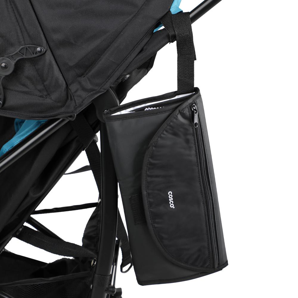 Cambiador Mudador Portátil Cosco negro