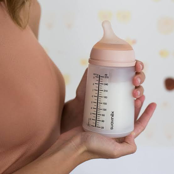 Mamadera Anti-cólico Zerø Zerø 270ml Flujo Medio Suavinex