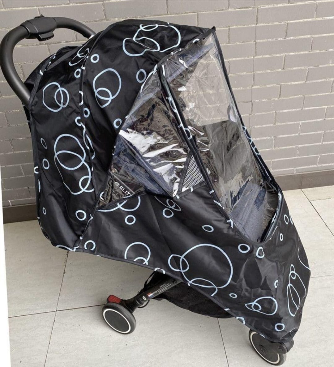 Cubre Coche Impermeables Con Apertura Diseños- Colores Bebé