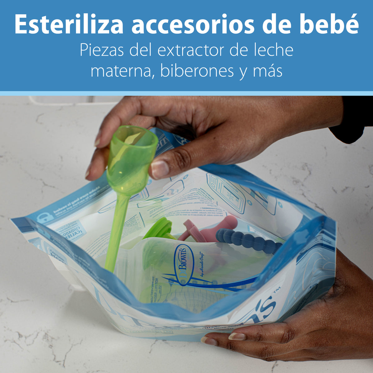 Bolsas Para Esterilizar Al Microondas 5un Dr. Brown's