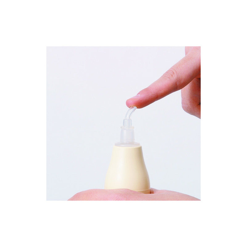 Aspirador Nasal Saca Mocos Con Deposito Pigeon Color Beige