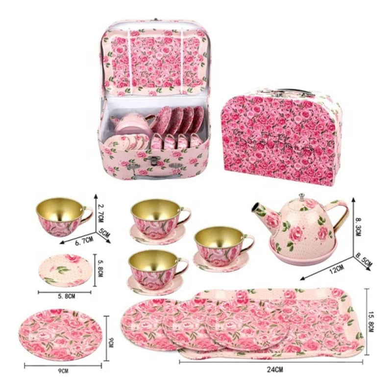 Set Juego Tazas De Té Juguete Didáctico Niños-niñas