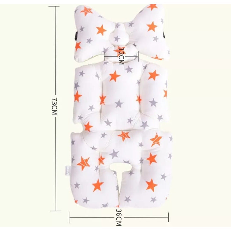 Cojín Acolchado Para Coche -silla De Auto- Multiusos Bebé