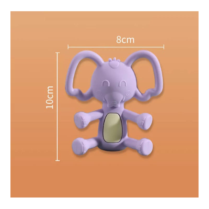 Mordedor Silicona Elefante Bebé Rasca Encías