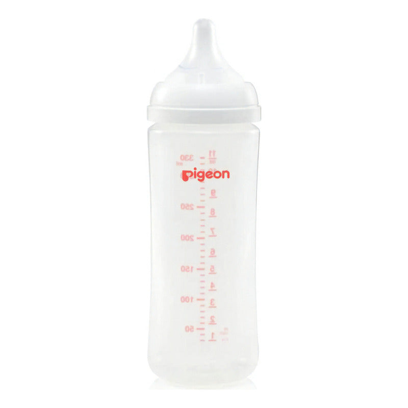 Biberón Softouch Pigeon PP 330 ML Color Blanco