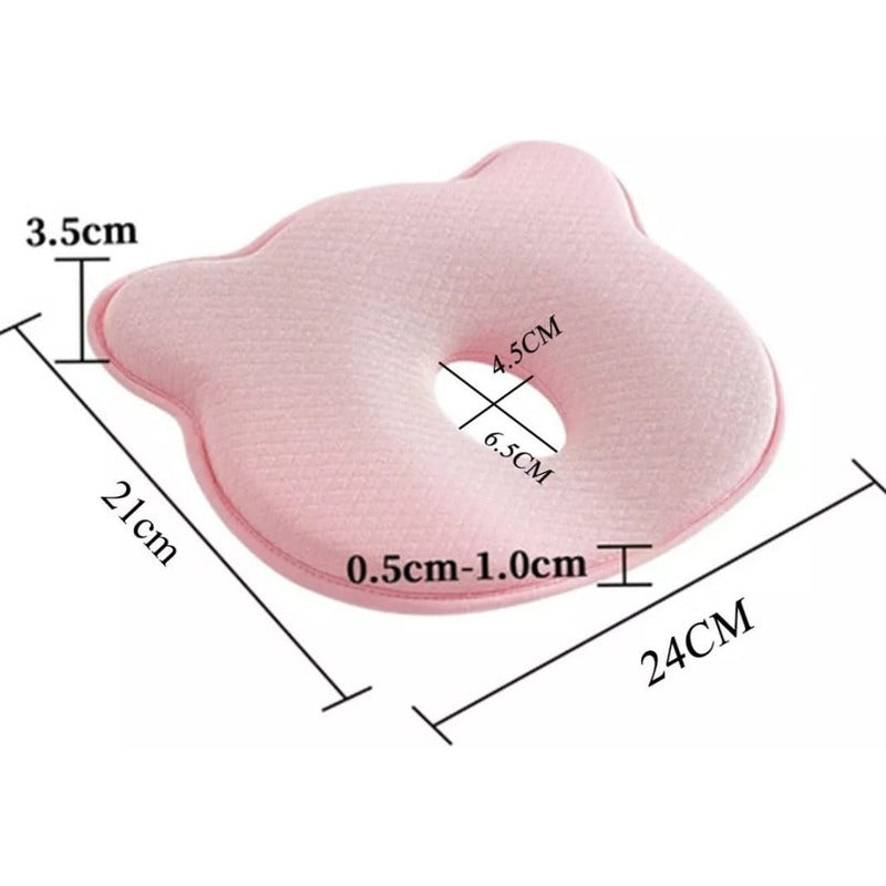 Almohada Para Bebés Cojín Cabeza Plana