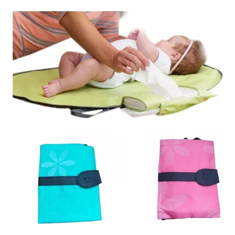 Mudador Portátil Impermeable Bebé Cambiador Ajustable