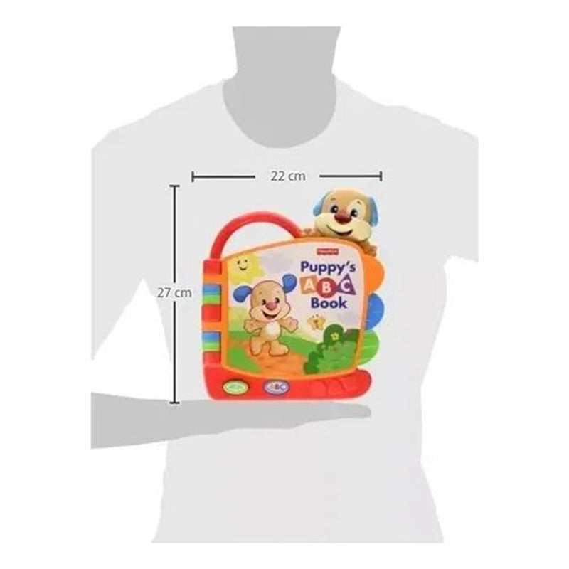 Juguete Libro Abc De Perrito Rie Y Aprende Fisher Price