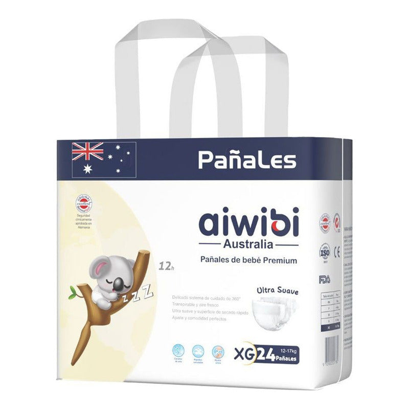 Pañales Premium Aiwibi Ultra Suave Xg