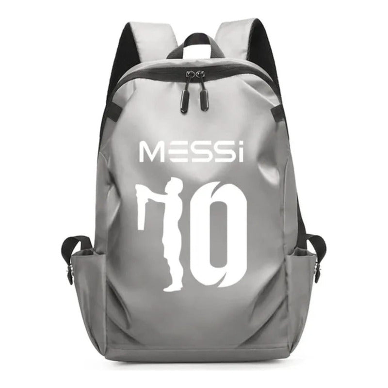 Mochila Escolar Modelo Messi Futbol Multiusos