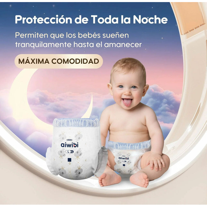 Pañales Aiwibi Pants Dulce Noche Calzoncillos Extra Extra Extra Grande (XXXG)
