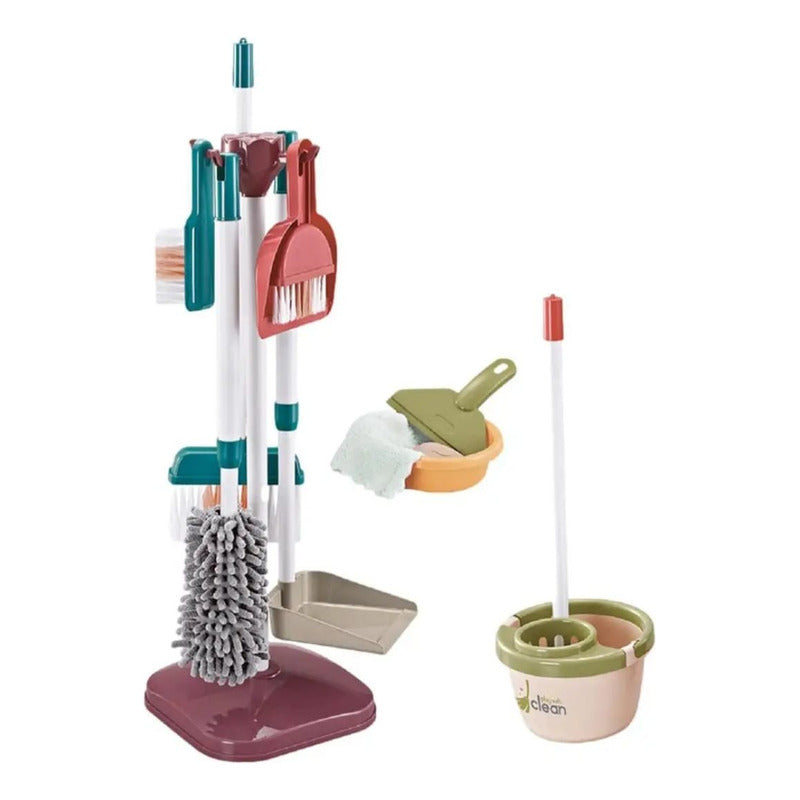 Juguete De Limpieza Set De Aseo Didáctico Niños