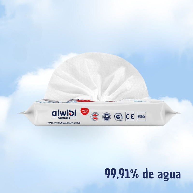 Toallas Húmedas Aiwibi Caja X 12 Paquetes