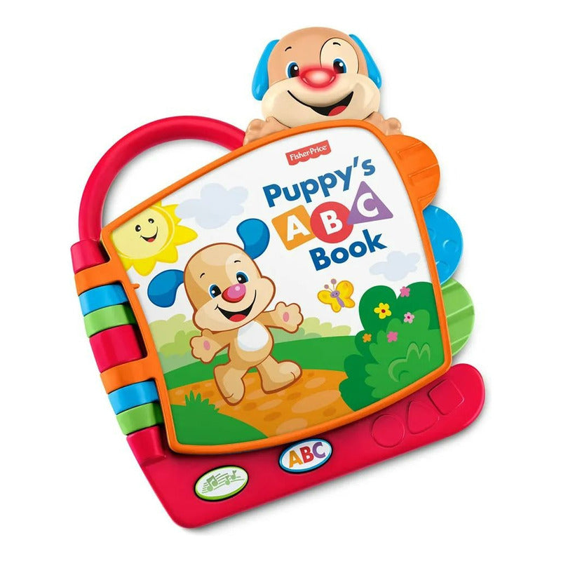 Juguete Libro Abc De Perrito Rie Y Aprende Fisher Price