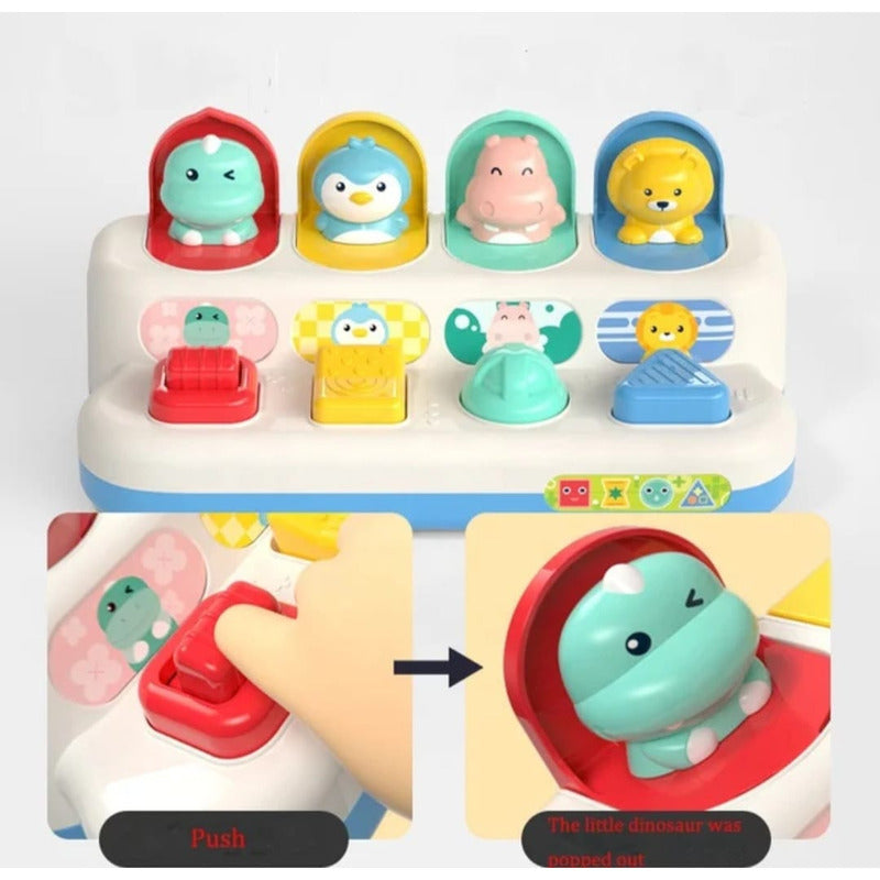 Juguete Didactico Pop Ut Para Bebés Descubre Animalitos