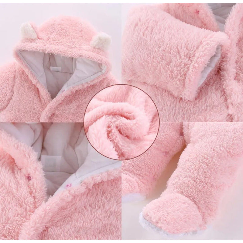Enterito Osito Plush Peludito Polar Bebé