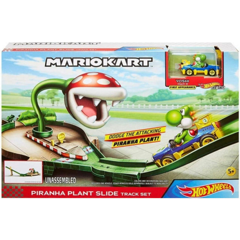 Pista De Auto Hot Wheels Mario Kart Niños