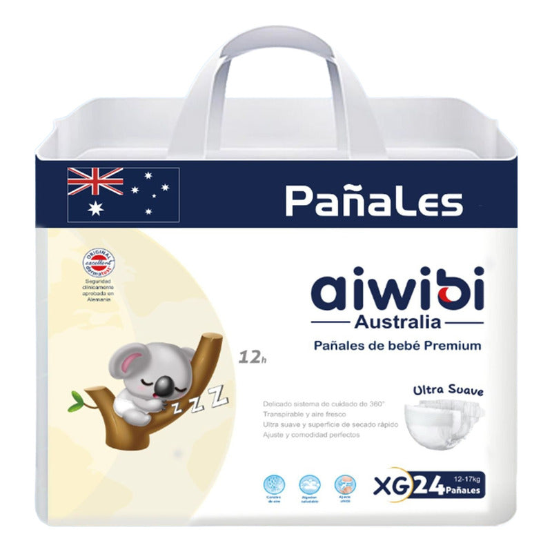 Pañales Premium Aiwibi Ultra Suave Xg
