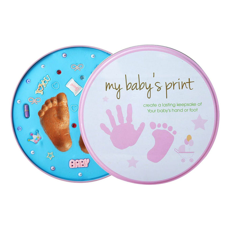 Kit Arcilla Para Estampar Huella De Bebé- Recuerdo Del Bebé
