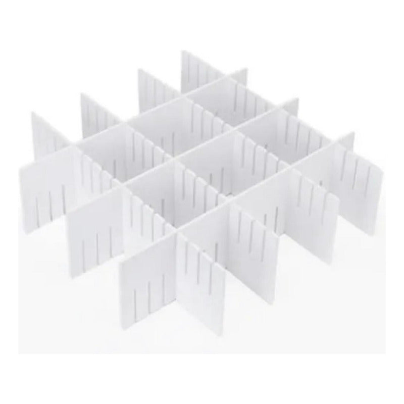 Separadores De Gaveta Organizador Closet 2 Pcs Ajustables