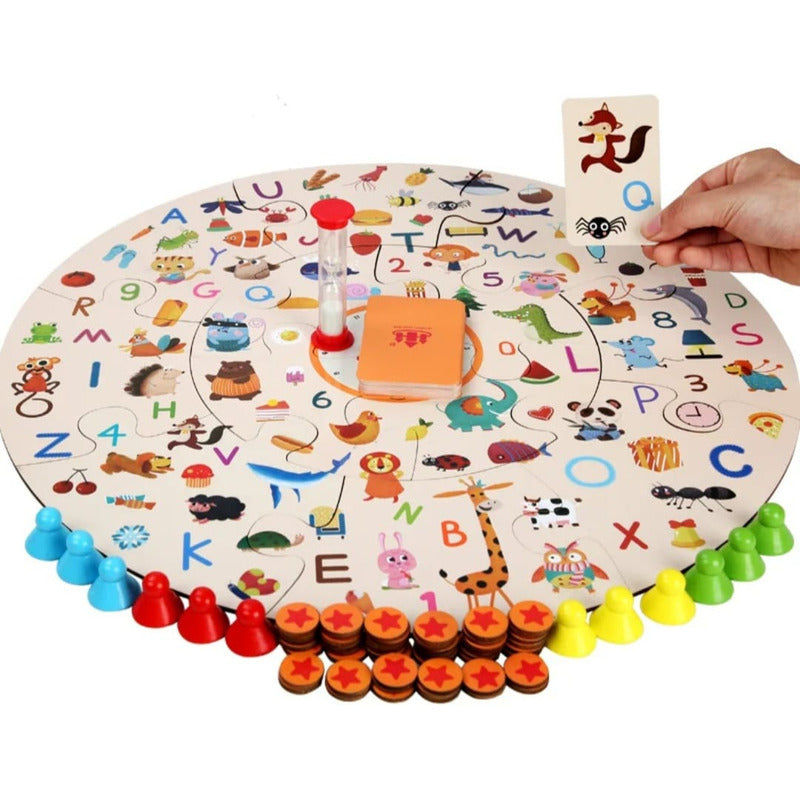 Juego De Mesa Puzzle Detective Ojo De Lince Para La Familia