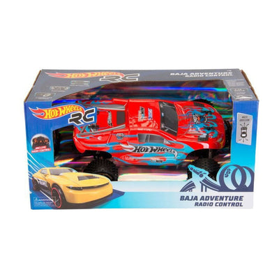 Juguete Auto Control Remoto Adventure Amortiguador Hotwheels Rojo Auto