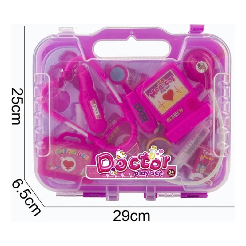Set Doctor Juguete Maleta Juego De Roles Niños