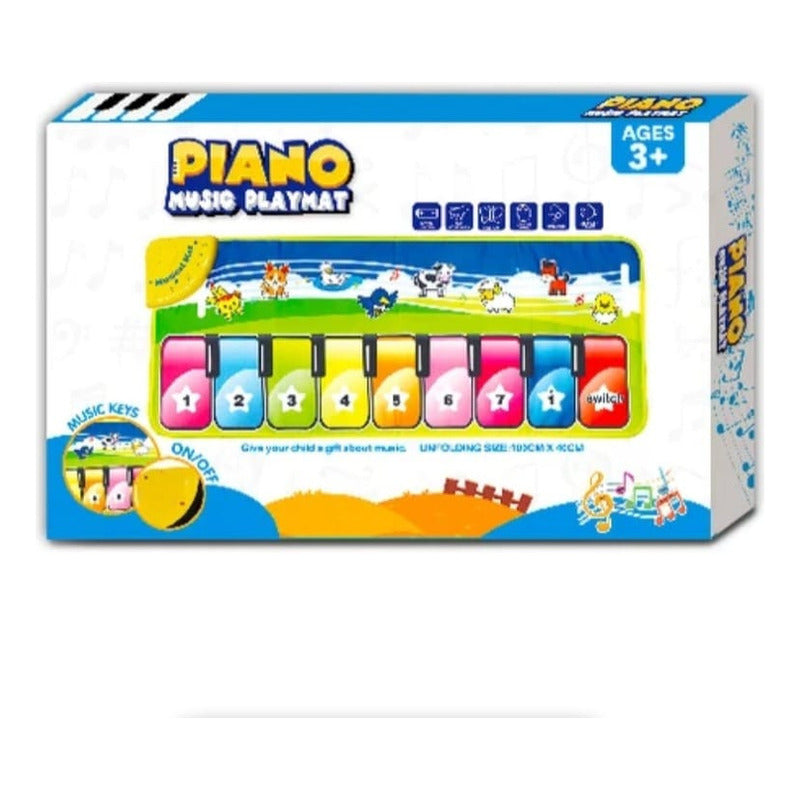 Alfombra Piano Musical Tapete Para Bebés Y Niños