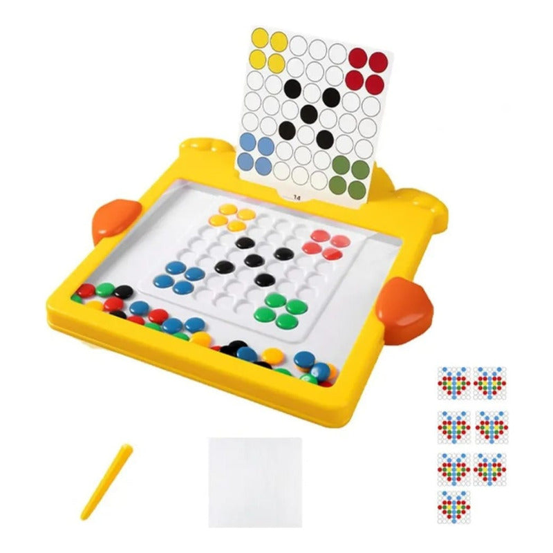 Juego Tablero De Patrones Magnético Modelo Patico Niños