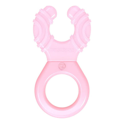 Mordedor Bebé Frio Cooler Teether Twistshake 2m+ Rosa Lisa
