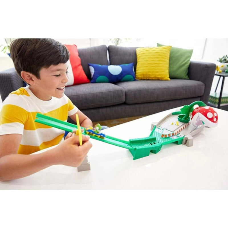 Pista De Auto Hot Wheels Mario Kart Niños