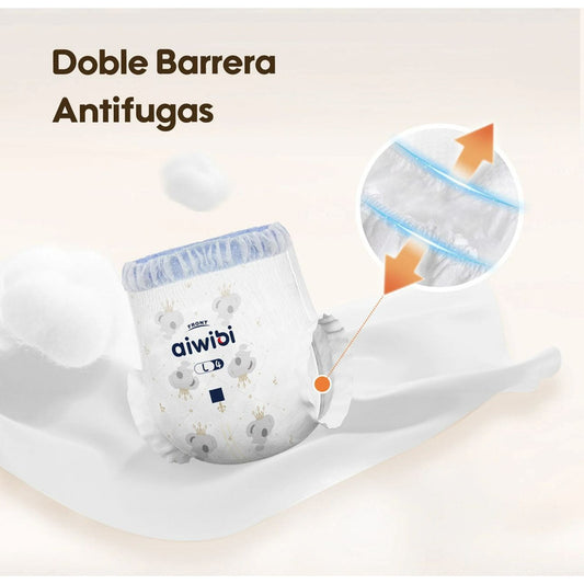 Pañales Aiwibi Pants Dulce Noche Calzoncillos Extra Extra Grande (XXG)