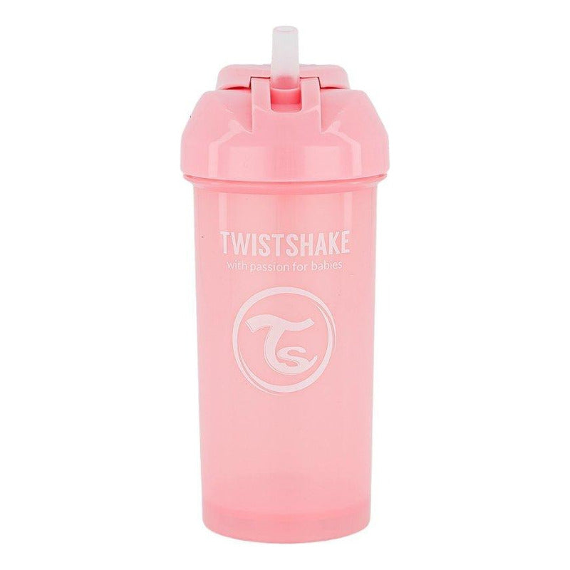 Vaso Para Bebés Twistshake Straw Cup 360ml Rosado Pastel