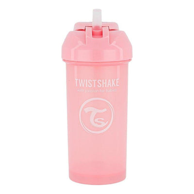 Vaso Para Bebés Twistshake Straw Cup 360ml Rosado Pastel