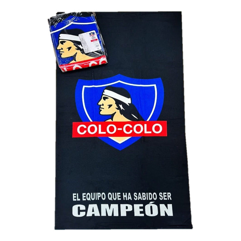 Toalla De Playa Colo Colo Futbol Multiusos