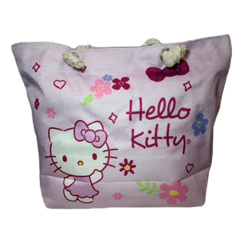 Bolso Cartera Grande Hello Kitty Multiusos
